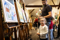 Wystawa semestralna Studio Art - Kropka, kreska, plama