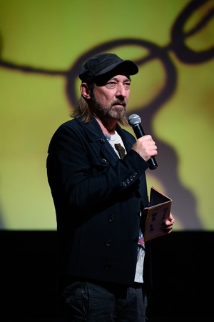 37. TNF - Dzień 1 (27.05.23) - Na scenie Marzenia prowadzący spotkanie z twórcami Ryszard Jaźwiński