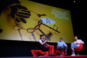 37. TNF - Dzień 3 (29.05.23) - Spotkanie po projekcji filmu "Chleb i sól" z twórcami