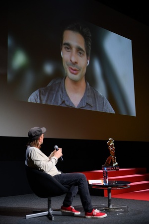 37. TNF - Dzień 4 (30.05.23) - Po projekcji "Niebezpiecznych dżentelmenów" spotkanie na ekranie z reżyserem filmu Maciejem Kawalskim