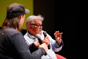 37. TNF - Dzień 5 (31.05.23) - Aktor Bogdan Koca na spotkaniu po filmie "Kobieta na dachu"