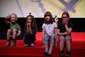 37. TNF - Dzień 6 (1.06.23) - Animacje dla dzieci w sali kinowej przez Zespół Edukatorów Filmowych ZEF