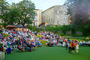 Starówka Jazz Festival - 30.06.2023 - Na scenie koncert zespołu Big Mielec Band.