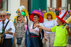 Starówka Jazz Festival - 30.06.2023 - Parada nowoorleańska. Przejście z Rynku do Amfiteatru letniego.