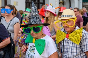 Starówka Jazz Festival - 7.07.2023 - Parada nowoorleańska. Przejście z Rynku do Amfiteatru letniego