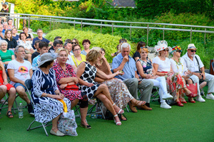 Starówka Jazz Festival - 14.07.2023 - Koncert zespołu Old Boys Band. Widownia Amfiteatru.