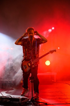 Był Sobie Blues - 11.08.2023 - Zespół Ørganek grający koncert na amfiteatralnej scenie