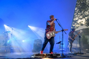 Był Sobie Blues - 11.08.2023 - Zespół Ørganek grający koncert na amfiteatralnej scenie