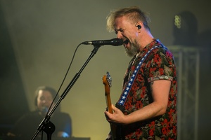 Był Sobie Blues - 11.08.2023 - Zespół Ørganek grający koncert na amfiteatralnej scenie