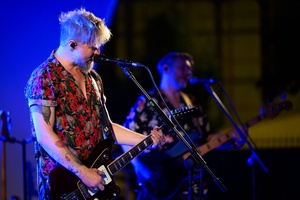 Był Sobie Blues - 11.08.2023 - Zespół Ørganek grający koncert na amfiteatralnej scenie