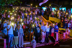 Szanty na Starówce - 26.08.2023 - Publiczność podczas koncertu "Szanty na Starówce".