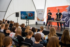 Festiwal Nauki i Techniki - Dzień I - wykłady i pokazy naukowe w Strefie Nauki i Techniki - Rynek