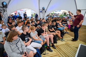 Festiwal Nauki i Techniki - Dzień I - wykłady i pokazy naukowe w Strefie Nauki i Techniki - Rynek