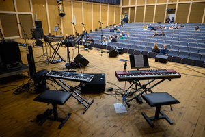 Koncert: 30-lecie S.M.Rock - Sala Koncertowa przed rozpoczęciem wydarzenia.