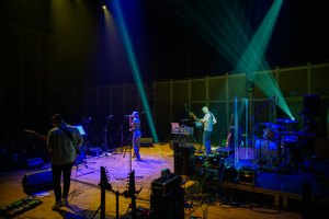 Koncert: 30-lecie S.M.Rock - Scena, występ gości - zespół Wasabi.