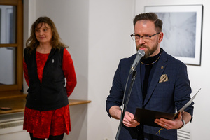 Wernisaż wystawy Autoportret Naturalnie - Przemowa podczas otwarcia wystawy.