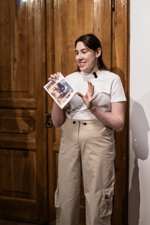 Wernisaże dzień po dniu: Ewa Serafińska / Rafał Koścień - Autorka wystawy Ewa Serafińska.