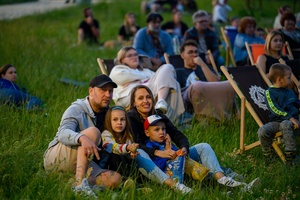 38. TNF - Dzień 1 (31.05.2024) - Widzowie kina plenerowego 38. TNF