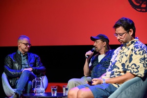 38. TNF - Dzień 3 (2.06.2024) - Spotkanie z Piotrem Sobocińskim Jr. i Mikołajem Trzaską, które moderuje Ryszard Jaźwiński