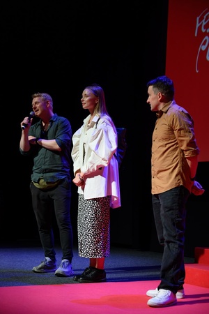 38. TNF - Dzień 5 (4.06.2024) - Na scenie Marzenia Kuba Armata i odtwórcy ról w filmie "Chłopi" Kamila Urzędowska i Cezary Łukaszewicz