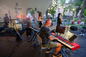 Koncert S.M.Rock - Scena Amfiteatru, występ zespołu Ani Stasiczak.