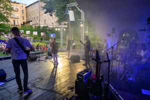 Koncert S.M.Rock - Scena Amfiteatru, występ uczniów S.M.Rock.