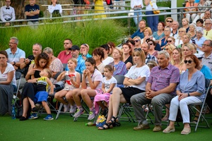 Starówka Jazz Festival - 19.07.2024 r. - Koncert zespołu Leliwa Jazz Band. Widownia Amfiteatru.