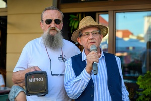 Starówka Jazz Festival - 19.07.2024 r. - Parada nowoorleańska. Muzycy podczas występu.