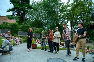 Był Sobie Blues - 2.08.2024 - Kraków Street Band wśród publiczności
