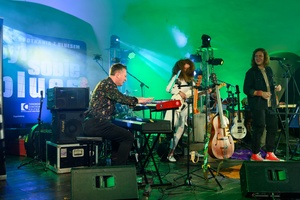 Był Sobie Blues - 2.08.2024 - Na scenie Magda MAGIC Piskorczyk i część Kraków Street Band