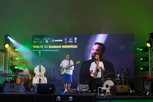 Koncert Tribute to Damian Niewiński - Występ zespołu The Flash! (Sławek Pezda, Kuba Dworak, Max Olszewski).
