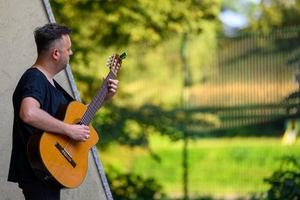 Koncert Tribute to Damian Niewiński - Występ Ewy Jach i Norberta Pajka.