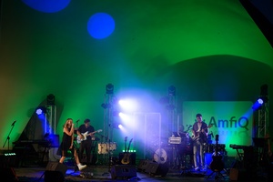 Koncert: Rock na Starówce - Na amfiteatralnej scenie zespół Wasabi