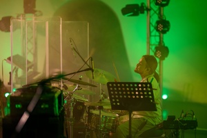 Koncert: Rock na Starówce - Na amfiteatralnej scenie zespół Wasabi