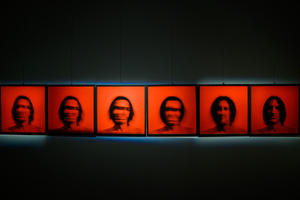 Wystawa „Tożsamość” oraz spotkanie z autorem Andrzejem Grudniem - Część wystawy „Tożsamość”, z cyklu Depresja