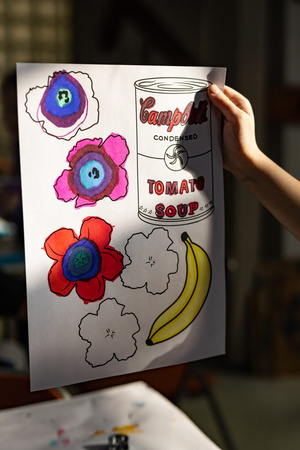 Artystyczne Ferie 2025 - Dzień 3 - Pop-art z Warholem