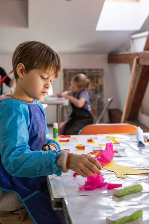 Artystyczne Ferie 2025 - Dzień 4 - Ekspresjonizm: Franz Marc i Kandinsky