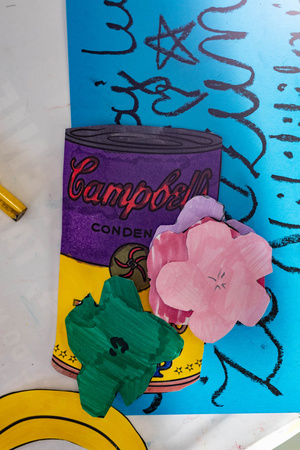 Artystyczne Ferie 2025 - Dzień 3 - Pop-art z Warholem