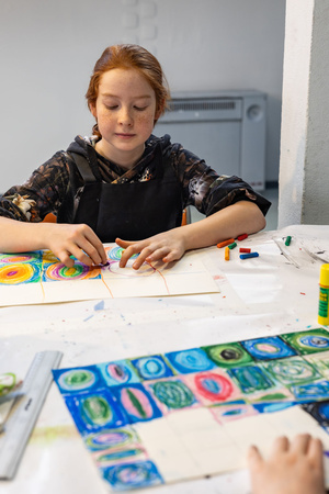 Artystyczne Ferie 2025 - Dzień 4 - Ekspresjonizm: Franz Marc i Kandinsky