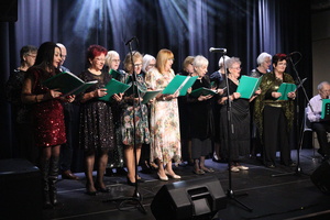 koncert karnawałowy - Członkinie zespołu STOLAT na scenie