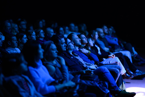 Koncert: Mikromusic Trio - Publiczność podczas koncertu Mikromusic Trio
