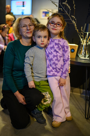 Rozmarzone poranki: Nowe przygody Misia Uszatka - Uczestnicy Rozmarzonych poranków w holu kina Marzenie