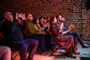 Koncert jazzowy: New Bone - Publiczność podczas koncertu New Bone.