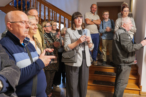 Wernisaże dzień po dniu: Ewa Serafińska / Jerzy Bergander - Publiczność podczas otwarcia wystawy