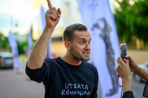 39. TNF - Dzień 2 (31.05.2025) - Przed Marzeniem reżyser "Utraty równowagi" Korek Bojanowski i aktorka Angelika Smyrgała