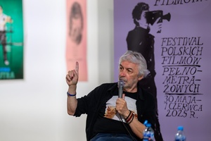 39. TNF: Dzień 4 (2.06.2025) - Jerzy Armata podczas spotkania "Anima. Mistrzowie polskiej animacji" w Galerii TCK