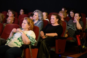 39. TNF: Dzień 5 (3.06.2025) - Festiwalowa publiczność w sali Marzenia podczas spotkania