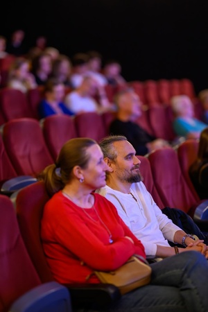 39. TNF: Dzień 5 (3.06.2025) - Festiwalowa publiczność w sali Marzenia podczas spotkania