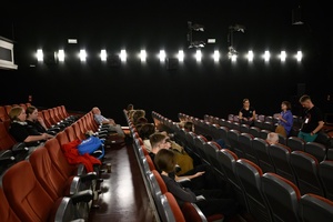 39. TNF: Dzień 7 (5.06.2025) - Spotkanie młodej widowni z twórcami filmów krótkometrażowych po projekcji specjalnej w Marzeniu.