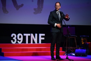 39. TNF: Gala Wręczenia Nagród (7.06.2025) - Na scenie prezydent Jakub Kwaśny oficjalnie zamyka 39. Tarnowską Nagrodę Filmową